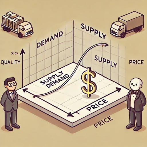 Supply and Demand Emas Dunia