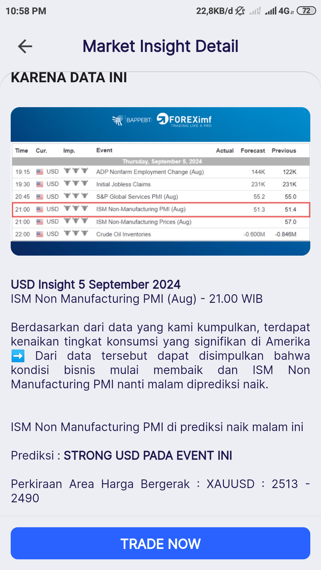 fitur market insight QuickPro